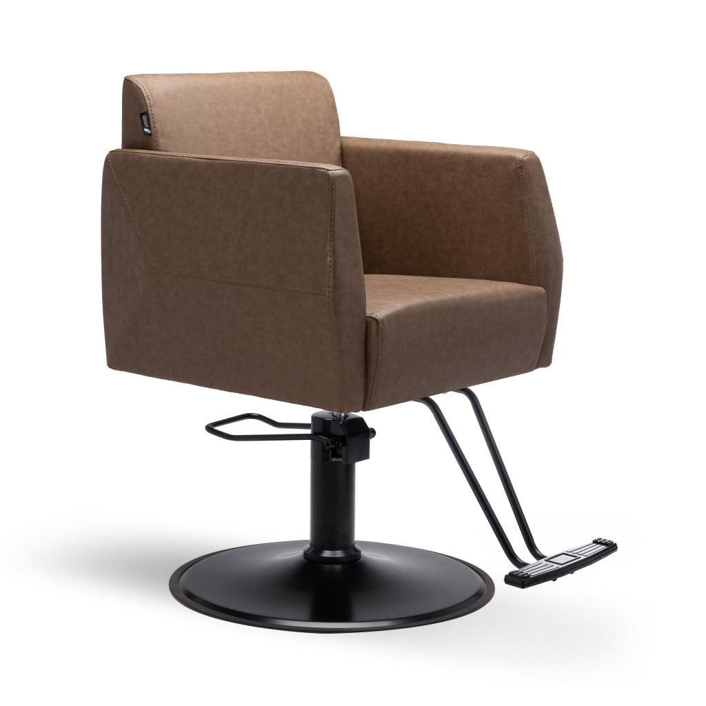 Lanvain Lea Styling Chair 108 - Professional Salon Styling Chair for Hairdressing, Barber & Beauty Salon Use