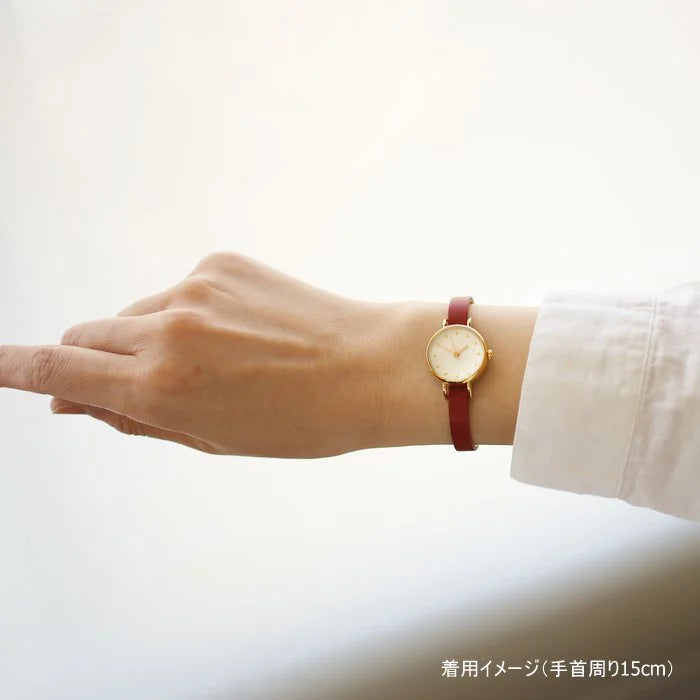 Elegant Women's Crystal Wristwatch - Japanese Handmade White Watch for Formal Events & Daily Wear