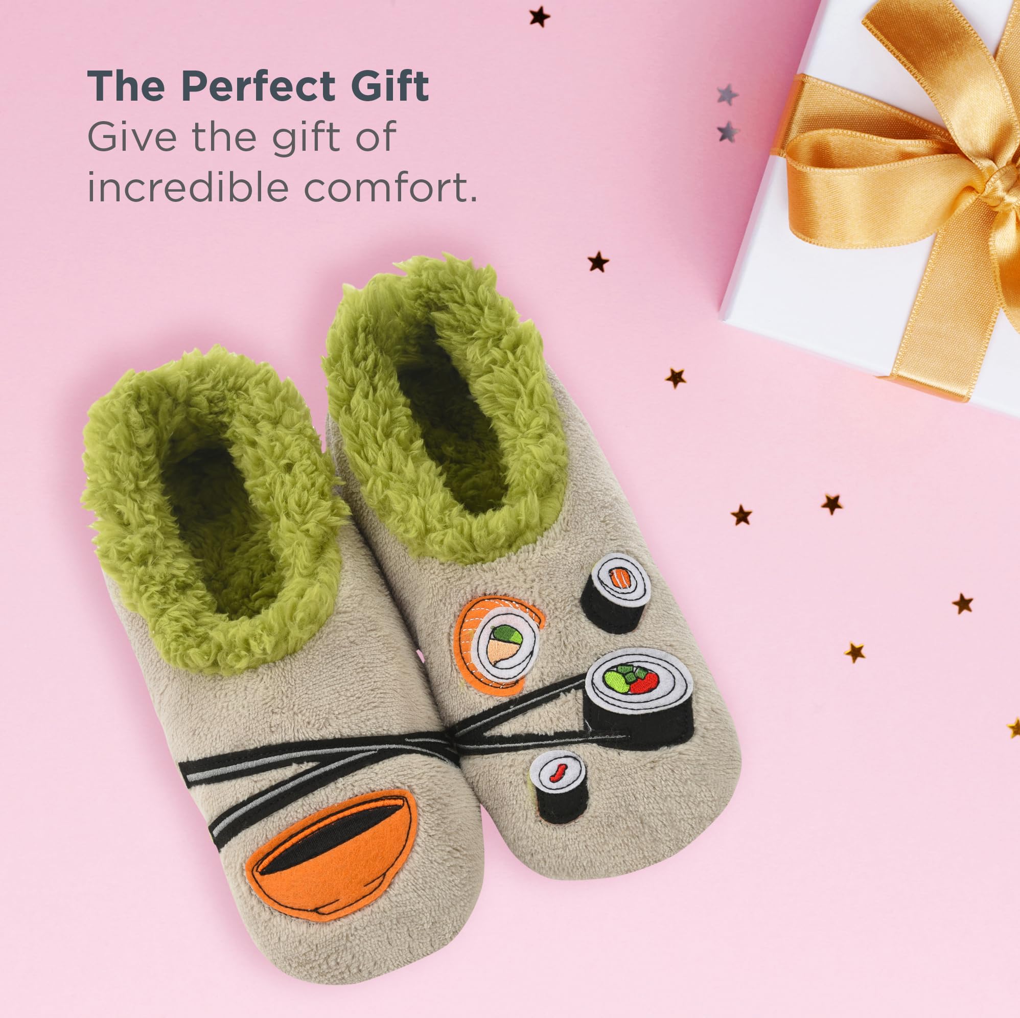 Cozy Non-Slip Fuzzy Slipper Socks for Women - Funny Pairable House Slippers | Perfect for Relaxing at Home, Lounging & Gift Giving
