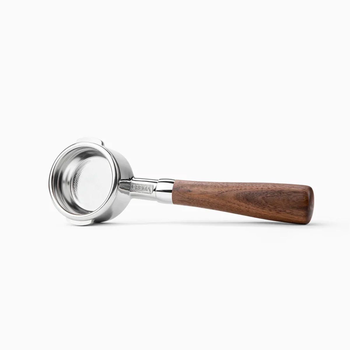 58mm Bottomless Portafilter for Espresso Machine - Premium Walnut Handle - Perfect for Home Baristas & Coffee Shops