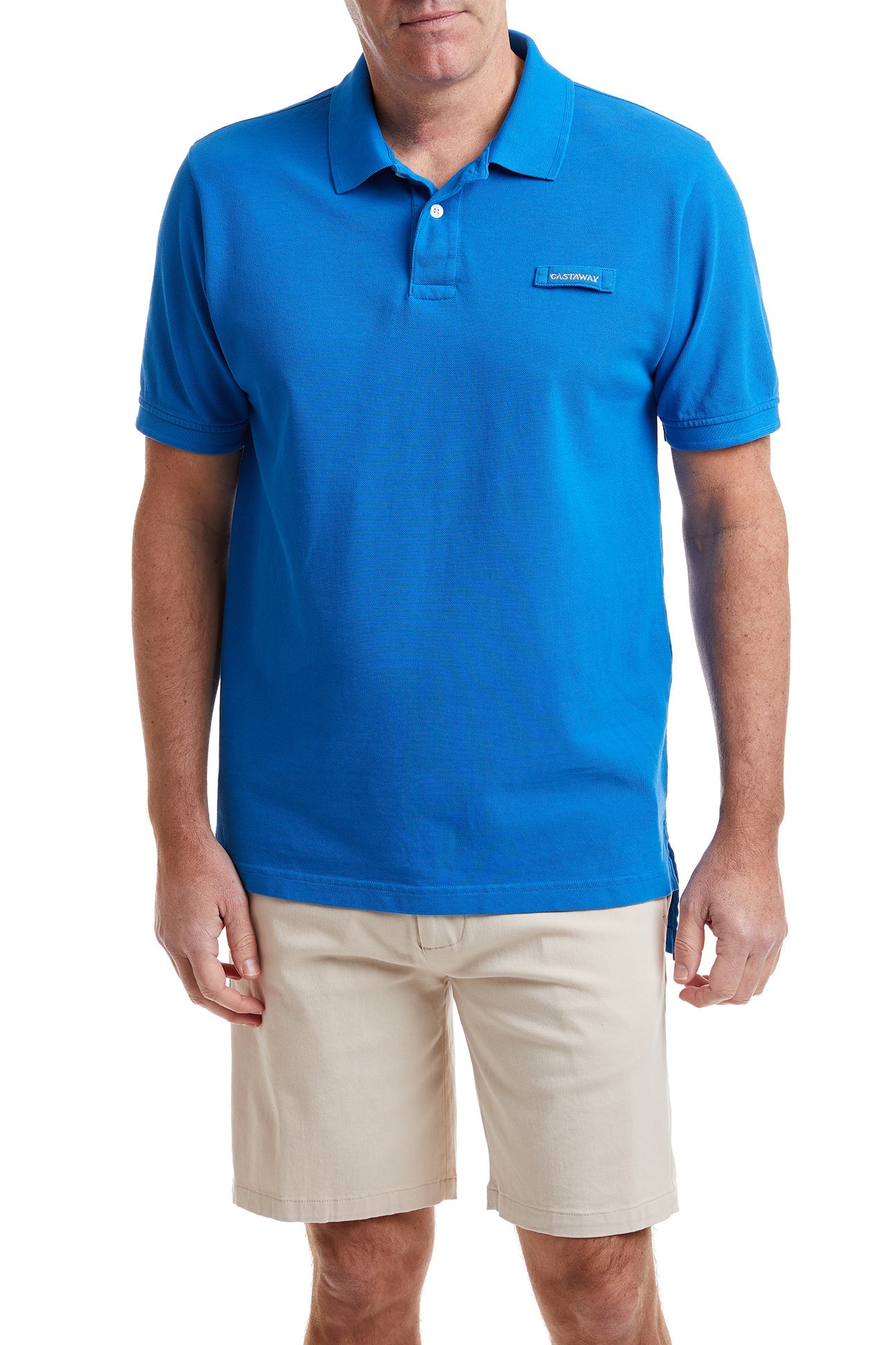 Men's Classic Onshore Polo Shirt in Navy Blue - Casual Comfort for Golf, Work & Everyday Wear