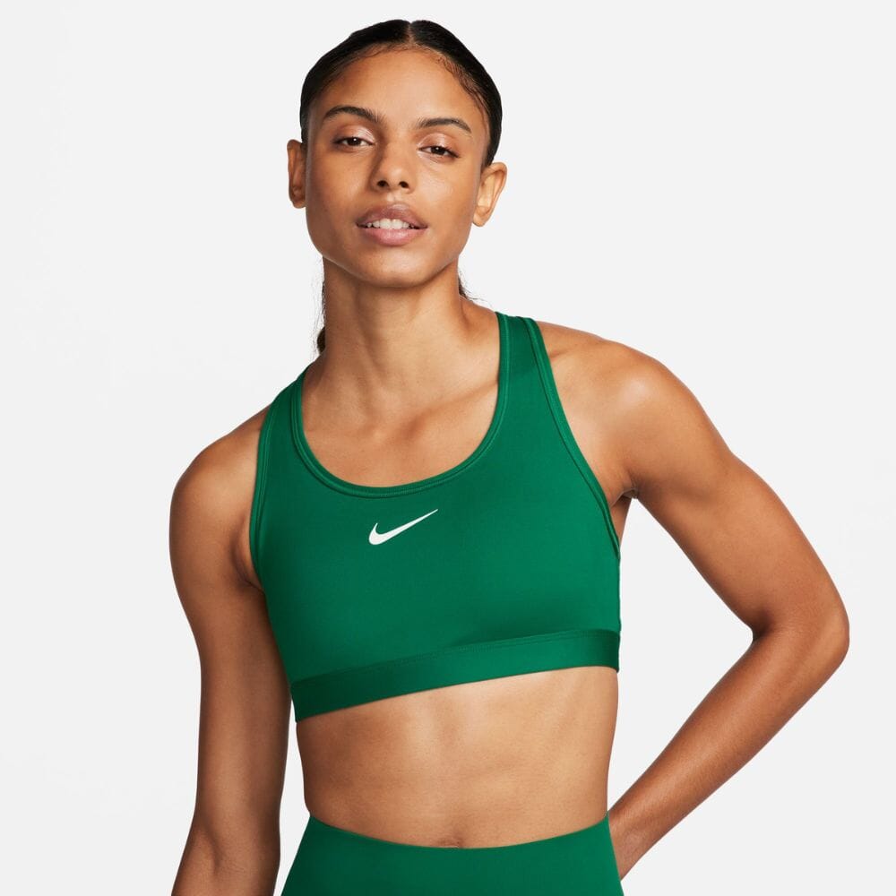 Nike Women's Swoosh Medium Support Sports Bra - Comfortable Workout & Yoga Top for Running, Gym & Active Lifestyle