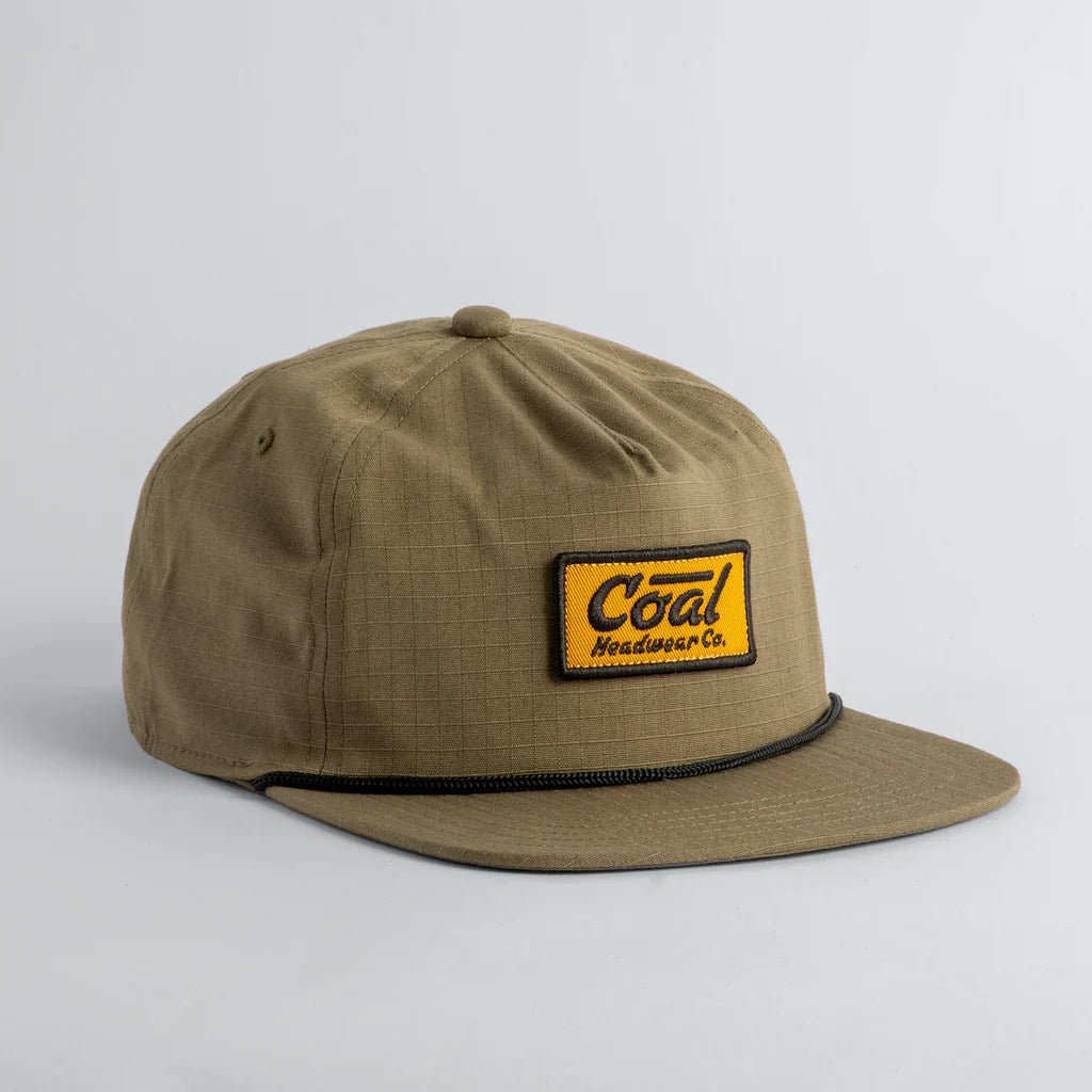 Coal 2025 Atlas Hat - Olive Green Outdoor Adventure Cap for Hiking, Camping & Travel | Unisex Sun Protection