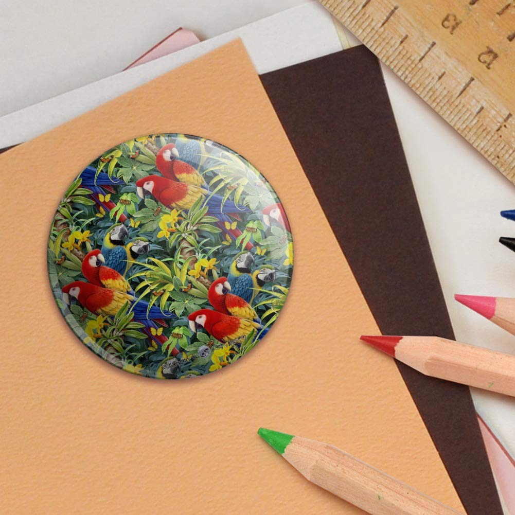 Colorful Macaw Stickers for Scrapbooking & Crafts - Rainforest Theme
