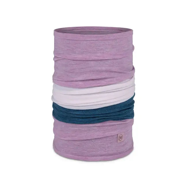 BUFF Merino Move Wool Neck Gaiter - Lightweight & Breathable for Hiking, Running, Cycling & Outdoor Activities