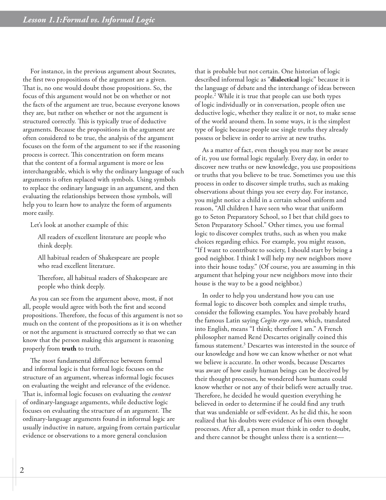 **Deduction Teacher's Edition - Logic Curriculum for Homeschool & Classroom**