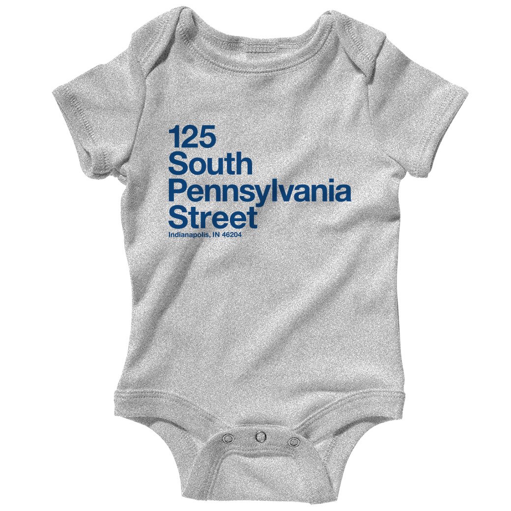 Smash Transit Baby Indiana Basketball Stadium Creeper - Soft & Comfortable Infant Bodysuit for Basketball Fans | Perfect for Game Day, Family Outings & Sports Events
