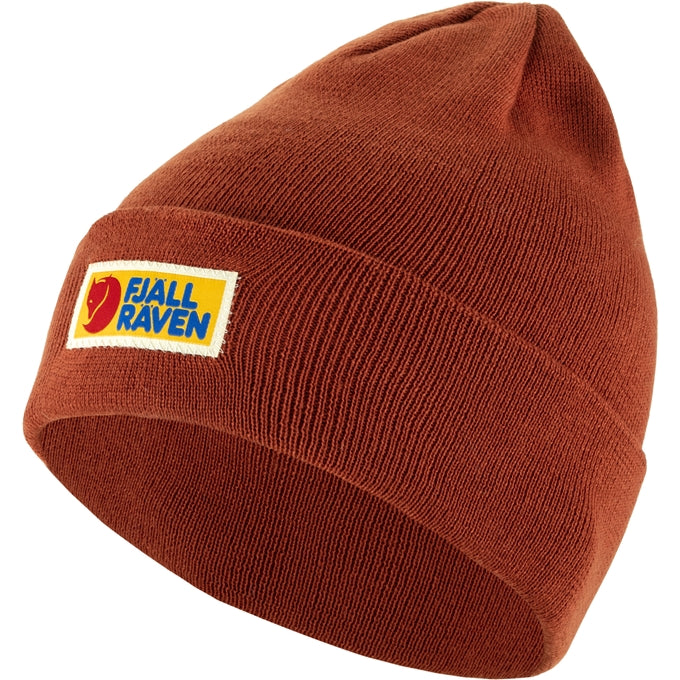 Fjallraven Vardag Classic Beanie - Warm Winter Hat for Men & Women, Soft Knit Beanie in Brown - Perfect for Skiing, Hiking & Outdoor Activities