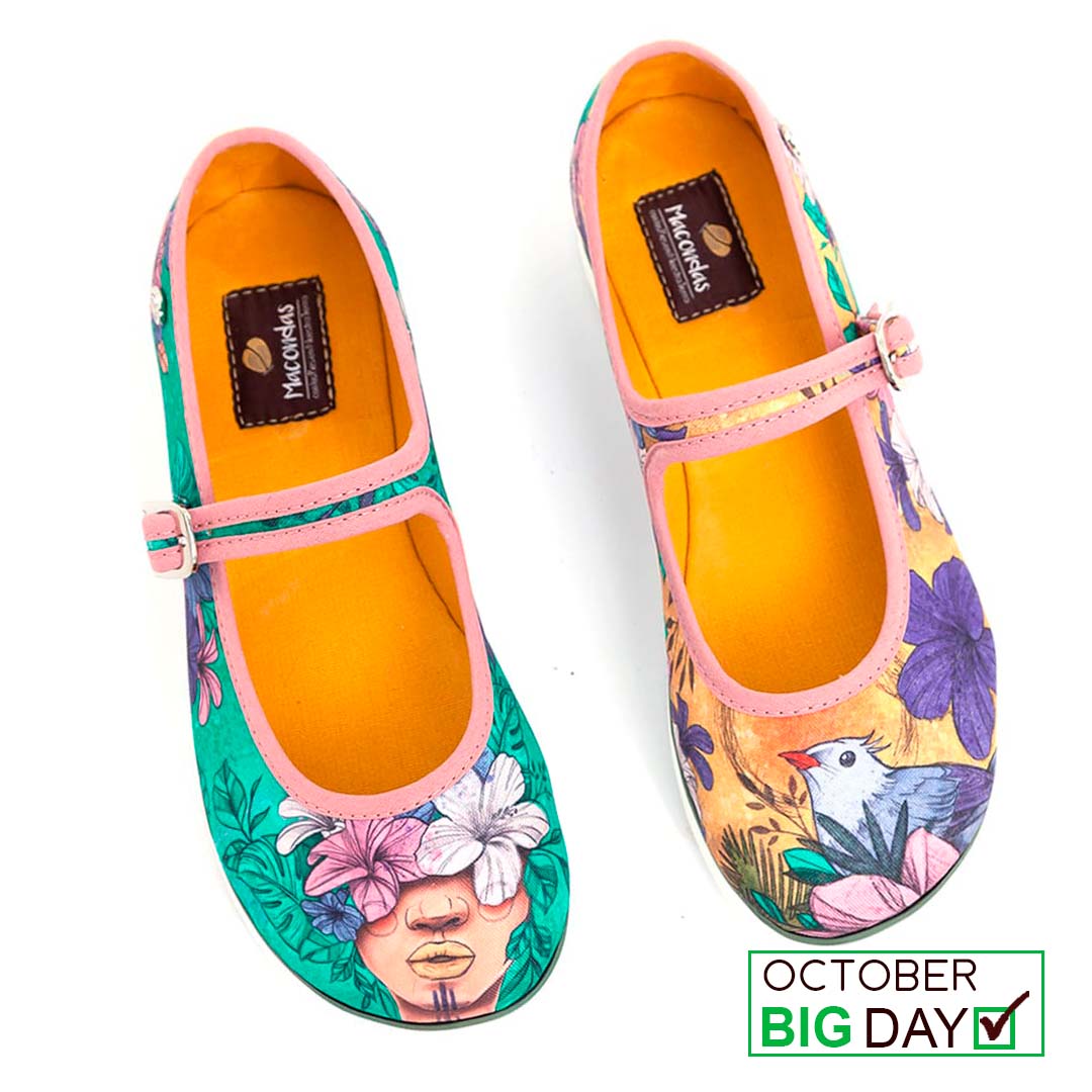 Conchita Macondas® Women's Mary Jane Shoes - Comfortable & Stylish Flats for Work, Casual & Party Wear