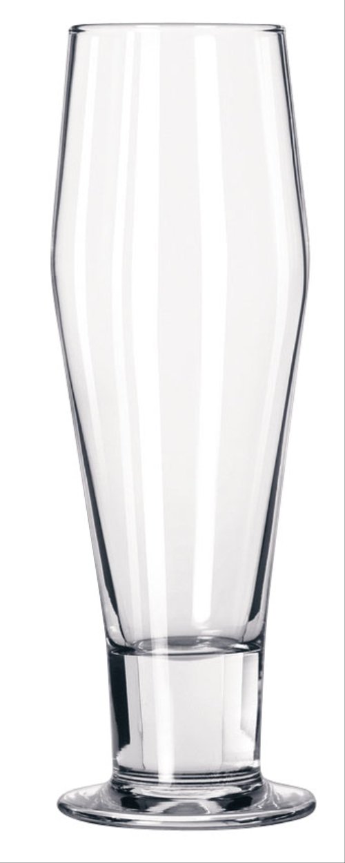 Libbey RLBEV01 Ale No. 3815 Soda Glass Set - 6 Piece Beer Glasses for Ale, Lager & Craft Beer - Perfect for Home Bars, Parties & Restaurants