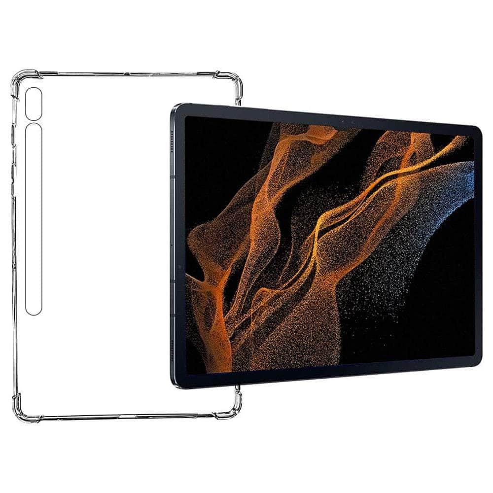 Shockproof Silicone Case for Samsung Galaxy Tab S8 Ultra X906 - Durable Protection for Travel, Work & Home Use