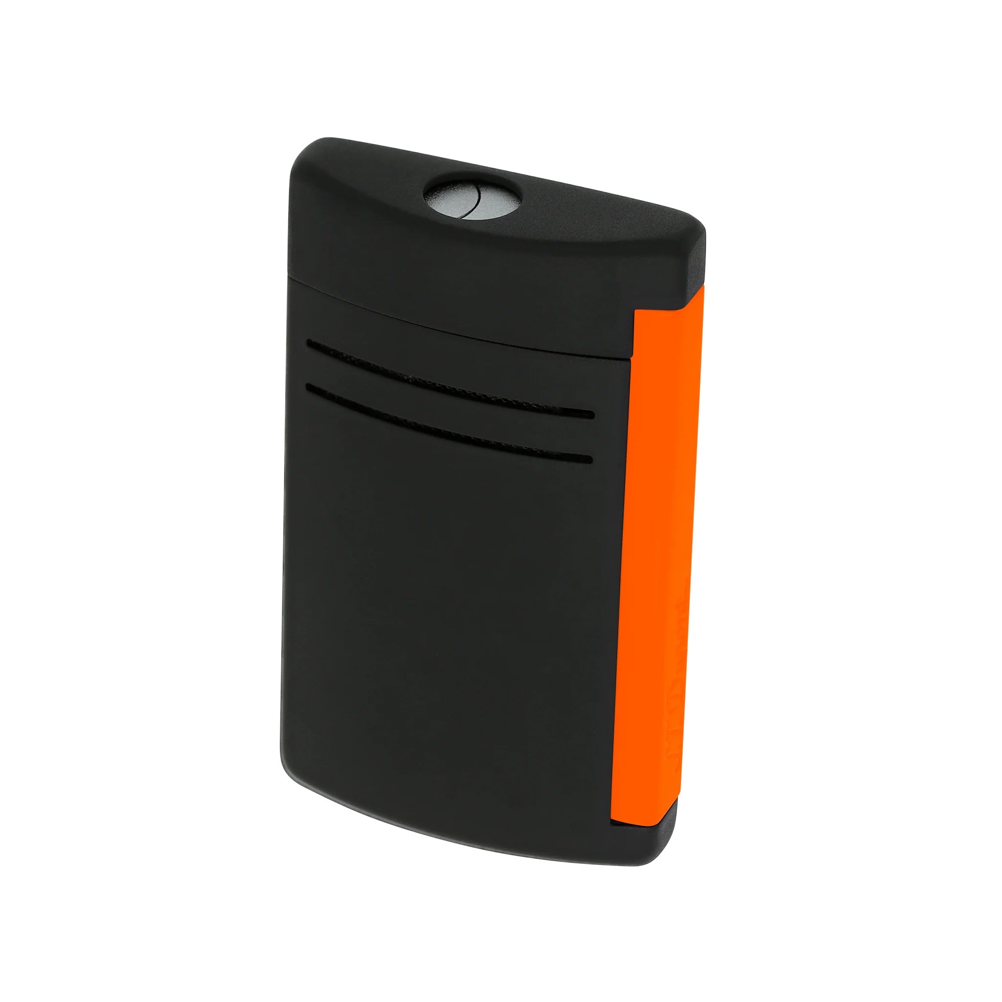 S.T. Dupont Fluo Black & Orange MaxiJet Torch Lighter - Premium Windproof Butane Lighter for Cigars, Candles & Outdoor Use