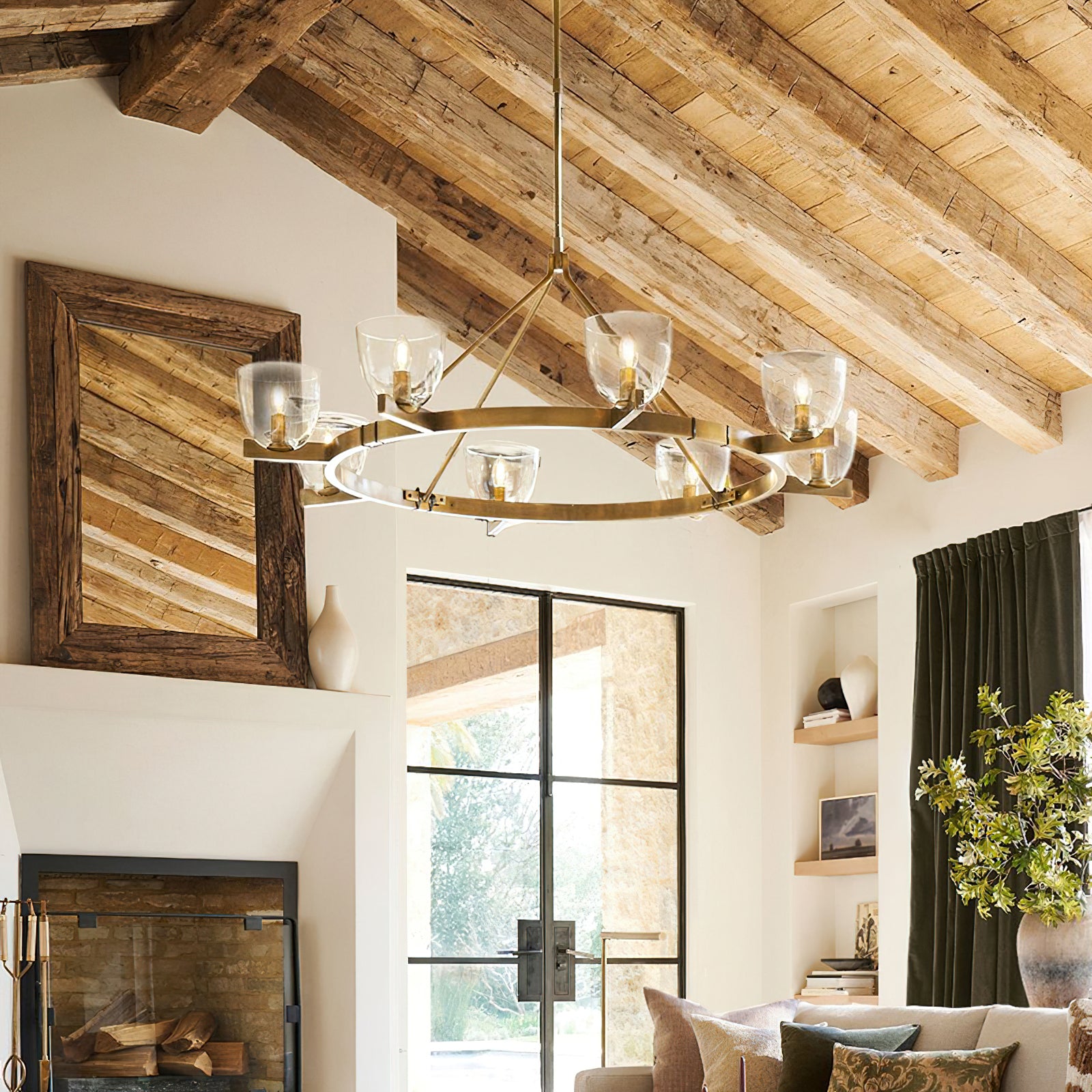Elegant Carlton Crystal Chandelier - Modern Ceiling Light Fixture for Dining Room, Living Room & Bedroom | Perfect for Home Decor & Wedding Venues