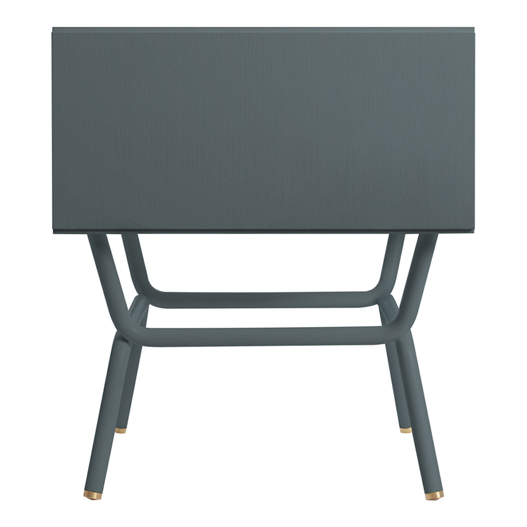 Modern Blu Dot Dang Nightstand - Minimalist Bedside Table with Storage Shelf | Perfect for Small Spaces, Bedrooms & Apartments