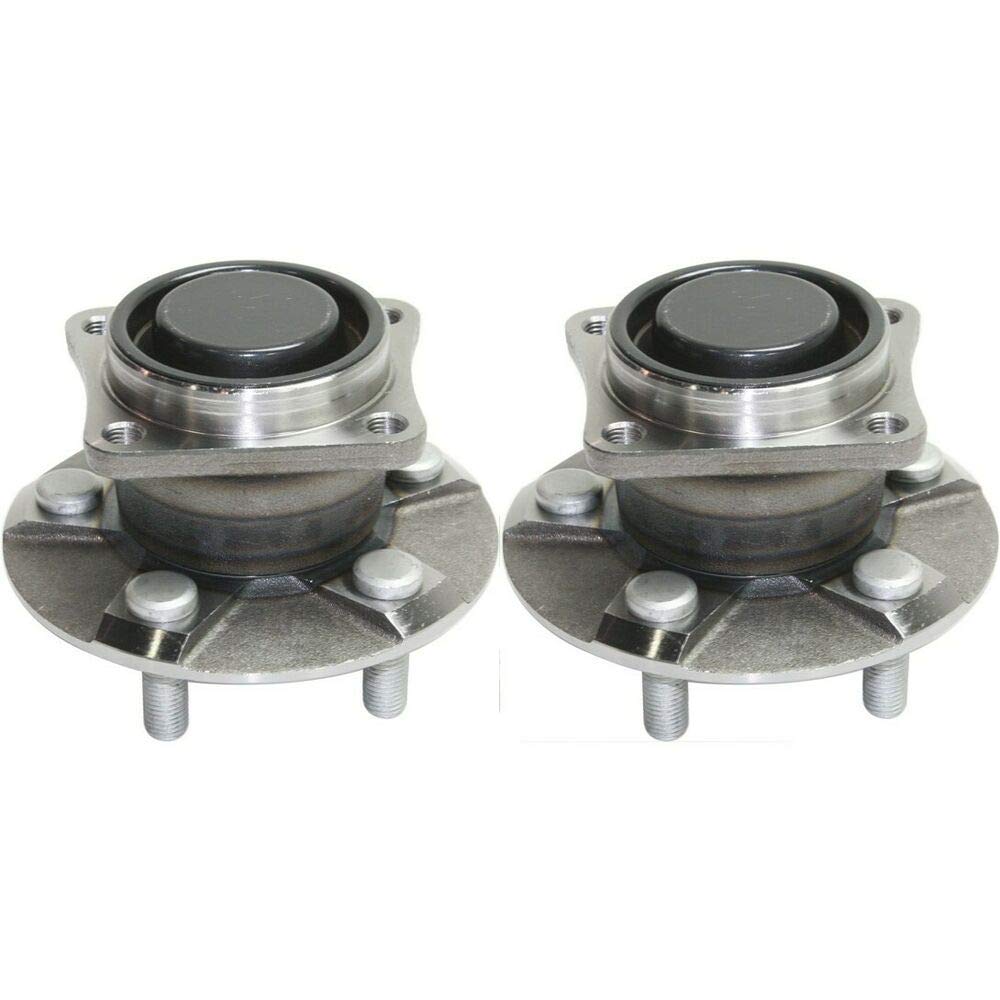 JXWNDPK Set of 2 Rear Wheel Hub and Bearing Assembly 512218 - Compatible with Various Car Models - Perfect for Smooth & Safe Driving on Highways or Rough Roads