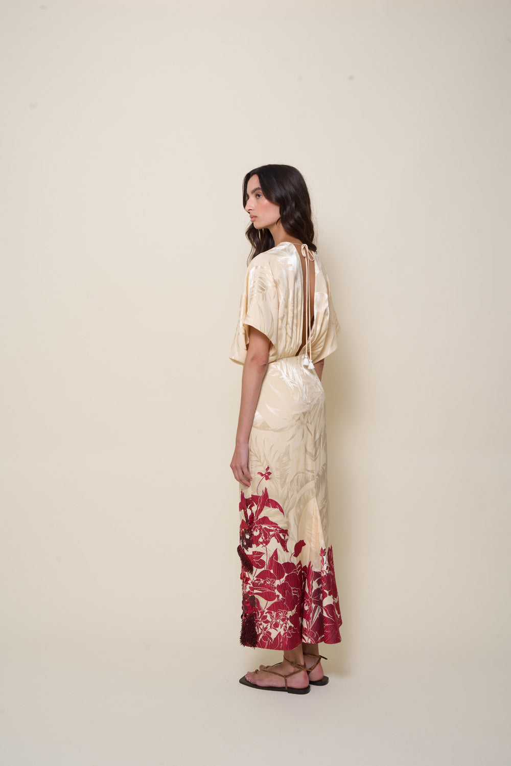 Floral Serenade Dress - Elegant Floral Print Summer Dress for Women | Perfect for Weddings, Parties & Beach Vacations