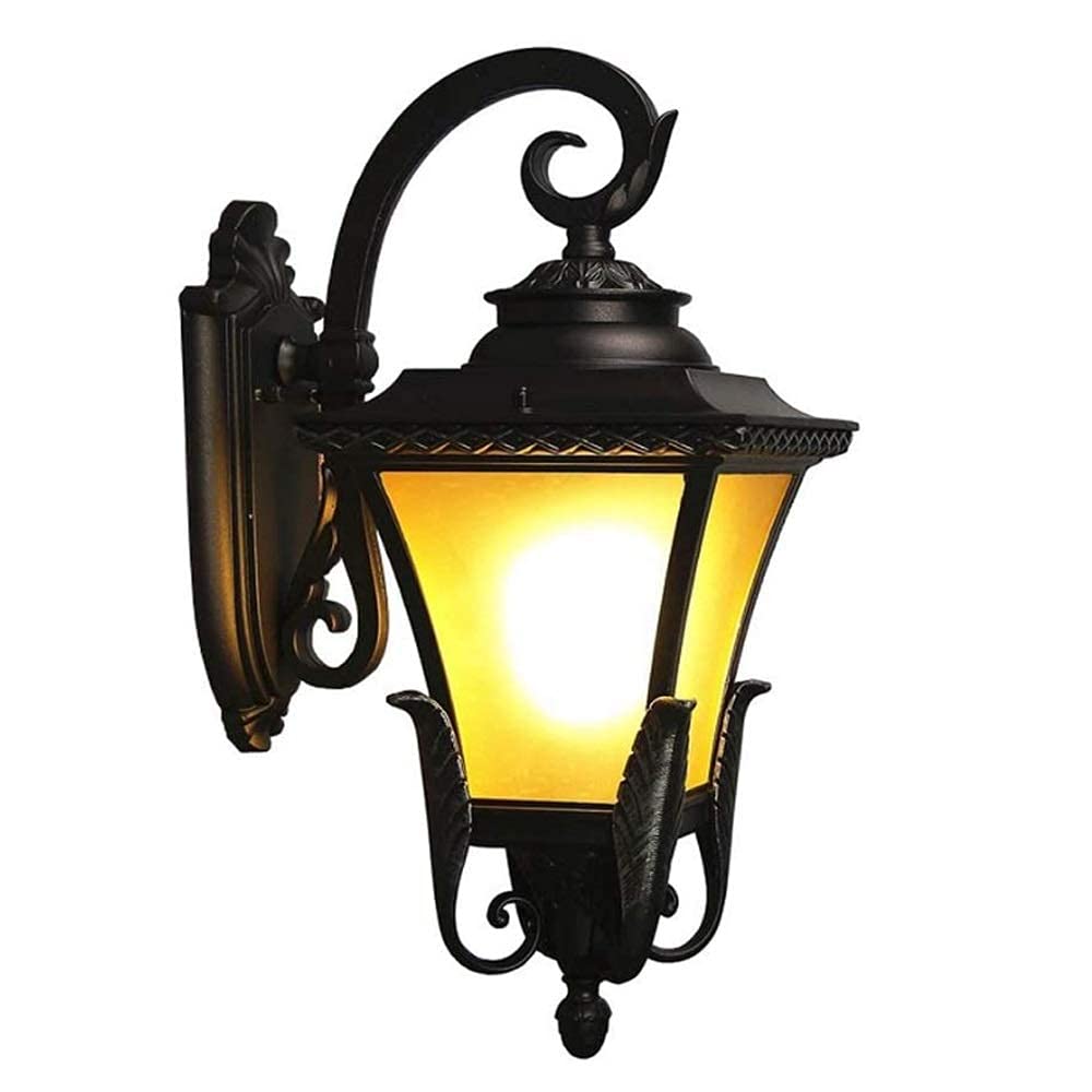 YeSBTx Modern Aluminum Wall Sconce Light - E27 Base Indoor/Outdoor Wall Lamp for Garden, Courtyard, Aisle, Corridor, Staircase & Porch Lighting - Durable Weatherproof Wall Lantern for Home & Commercial Spaces
