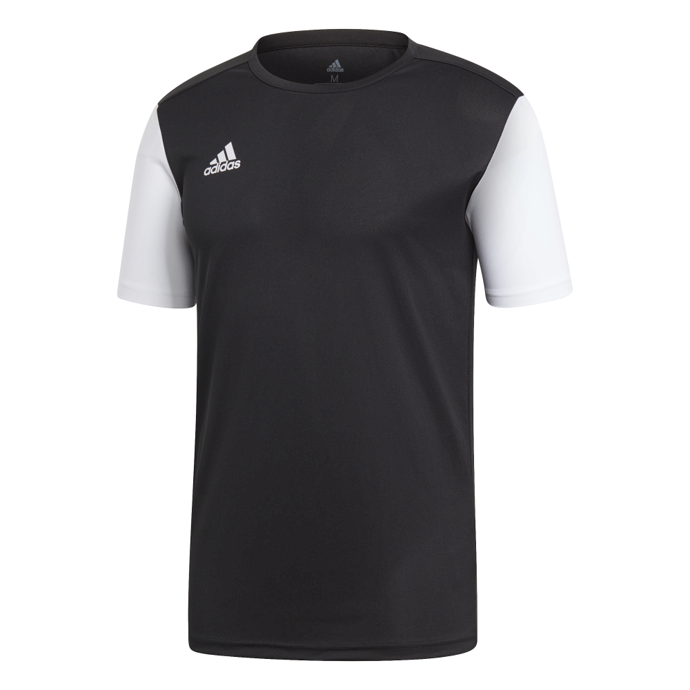 Adidas Estro 19 Adult Soccer Jersey - Black & White - Breathable Performance Shirt for Men & Women - Perfect for Training, Matches & Fan Wear