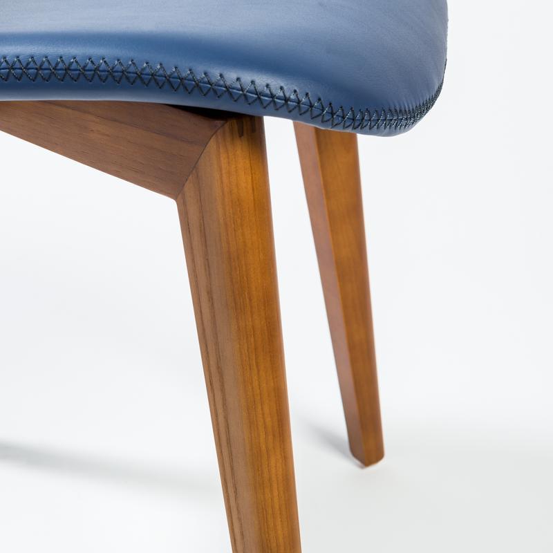 EURO MAI Side Chairs (Set of 2) - Modern Dining Chairs for Kitchen, Living Room & Office - Comfortable & Stylish Seating Solution