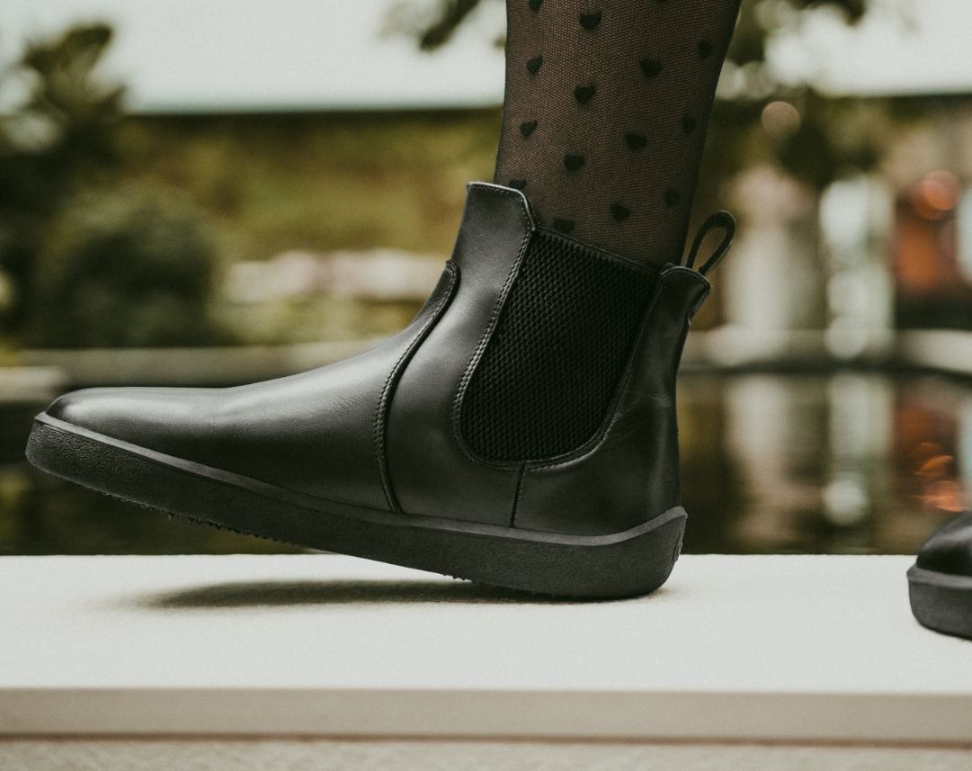 Barefoot Boots for Women - Be Lenka Entice Neo All Black | Minimalist Comfort Shoes for Walking, Hiking & Everyday Wear