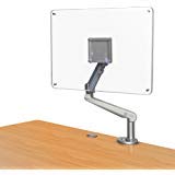 ESI Edge Series Single Monitor Arm (Silver) - Adjustable VESA Mount for 13-32
