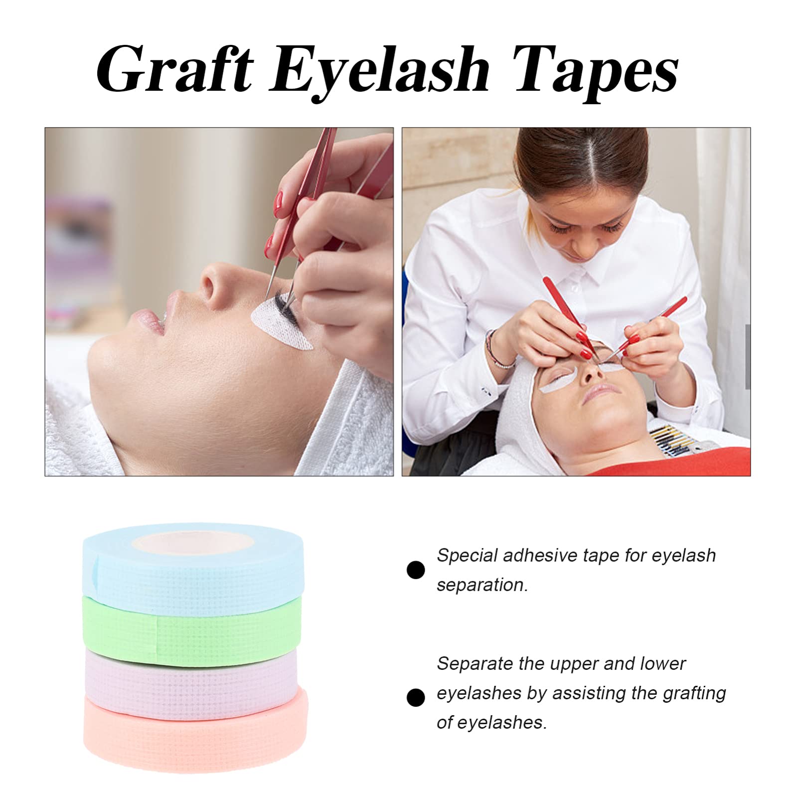 11-Piece Eyelash Extension Tool Kit with Green Lash Tape, Foam Lash Tape & Medical-Grade Eyelash Patches – Professional Lash Extension Supplies for Salon, Home Use & DIY Beauty