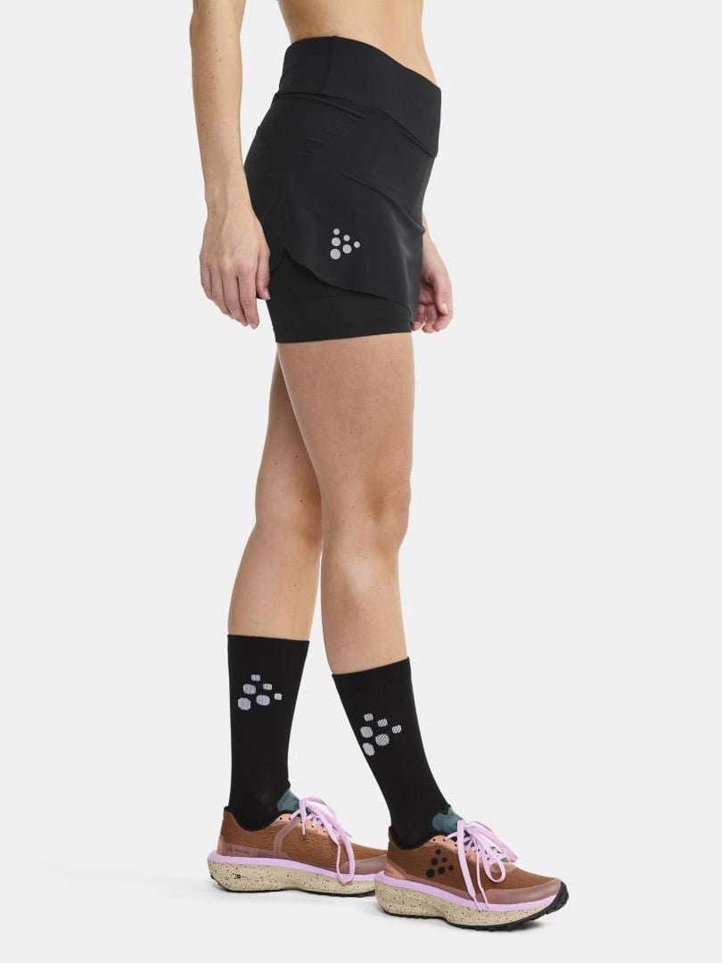 Women's PRO Hypervent Running Skirt 2 - Breathable Athletic Skirt for Running, Tennis & Yoga - Lightweight Quick-Dry Workout Skirt with Built-in Shorts