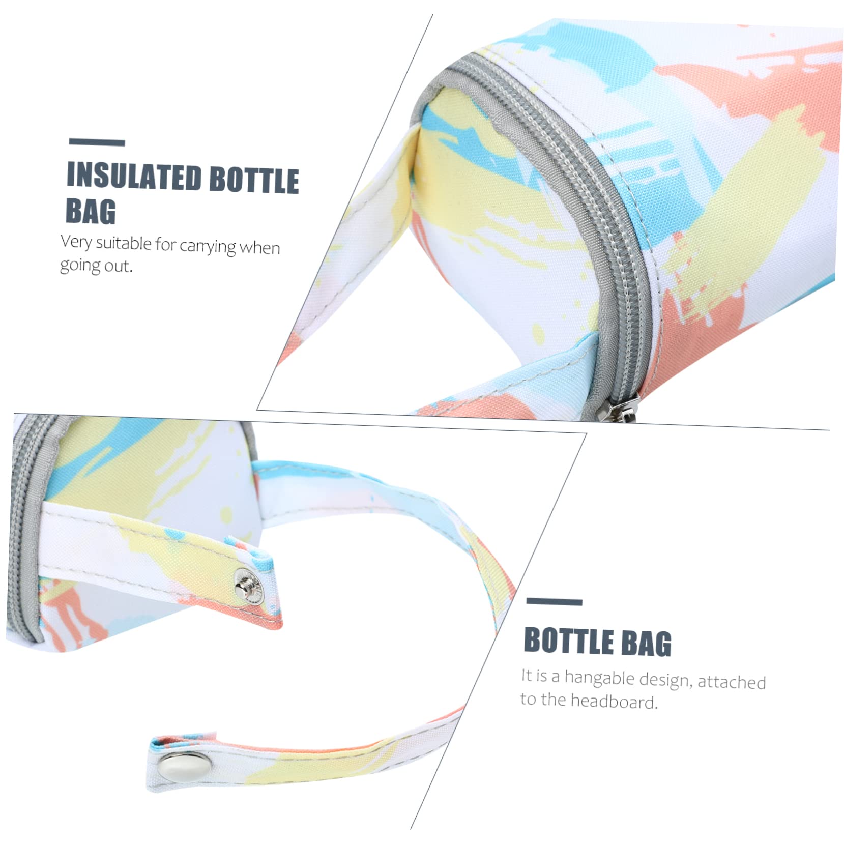 Hohopeti Insulated Breast Milk Cooler Bag - Portable Milk Warmer & Cooler for Daycare, Travel, and On-the-Go Moms - Perfect for Storing, Warming, and Transporting Breastmilk Safely