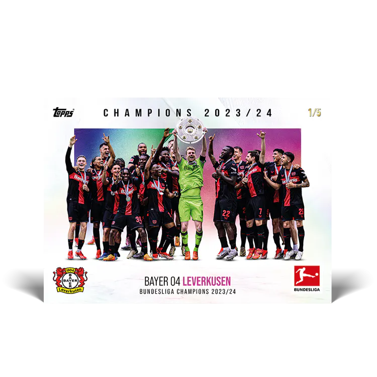 Topps Bundesliga Stars of the Season 23/24 - Official Collectible Soccer Trading Cards - Perfect for Sports Fans and Card Collectors - Great for Gifts, Display, and Game Nights