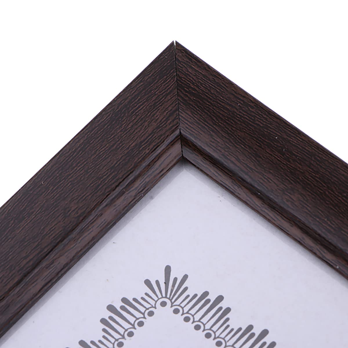 A4 Wooden Document Frame - Elegant Diploma, Certificate, Photo & Artwork Display for Table or Wall - Wine Red - Perfect for Home, Office & Gift Giving