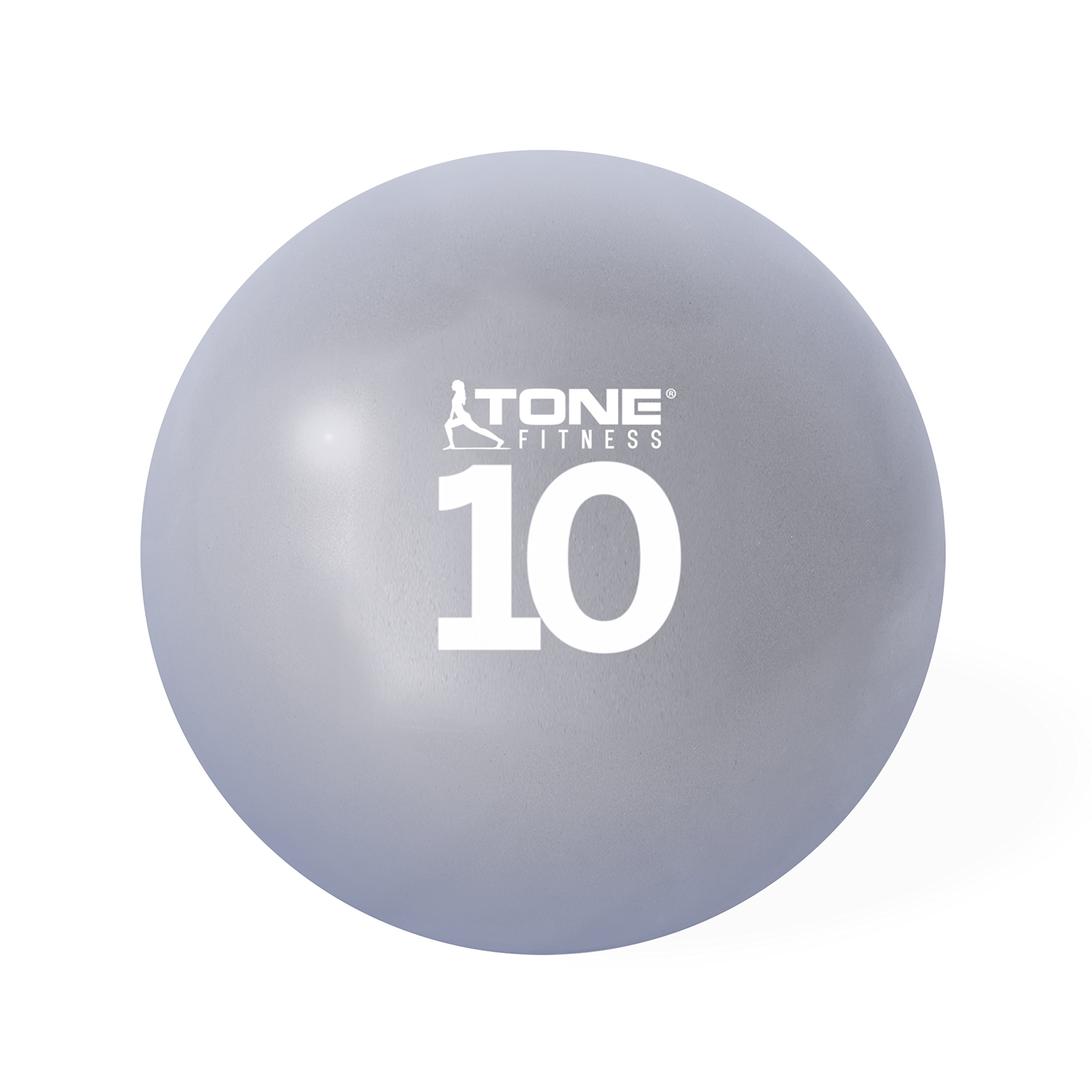 Tone Fitness Soft Weighted Exercise Ball - 1lb, 2lb, 3lb, 5lb & 8lb Weights for Strength Training, Yoga & Pilates | Perfect for Home Workouts & Gym Sessions