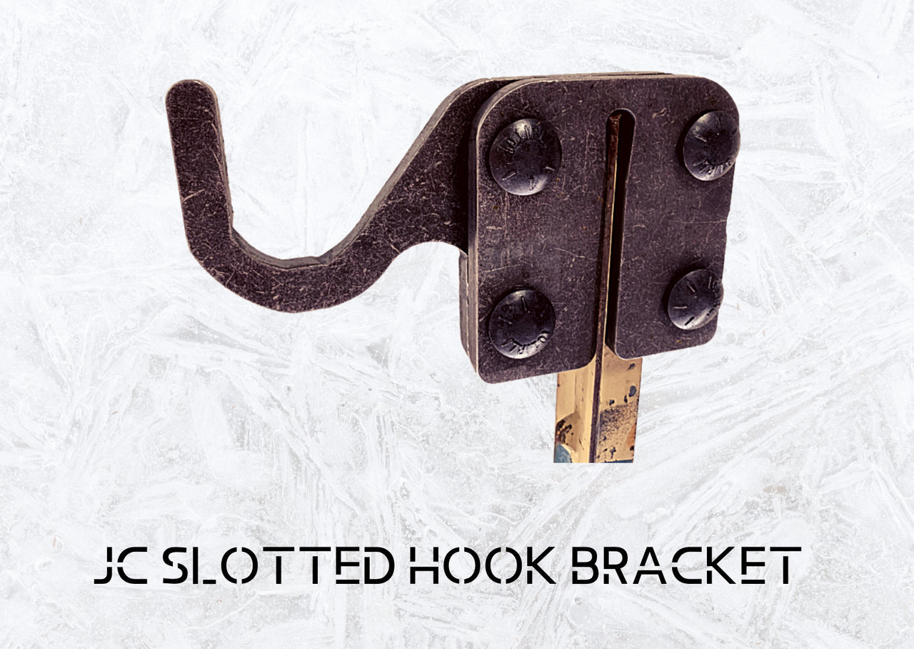 JC Slotted Hook Target Hanger Bracket - Heavy Duty Wall Mount for Retail Displays, Shelving & Organization - Perfect for Stores, Garages & Home Use