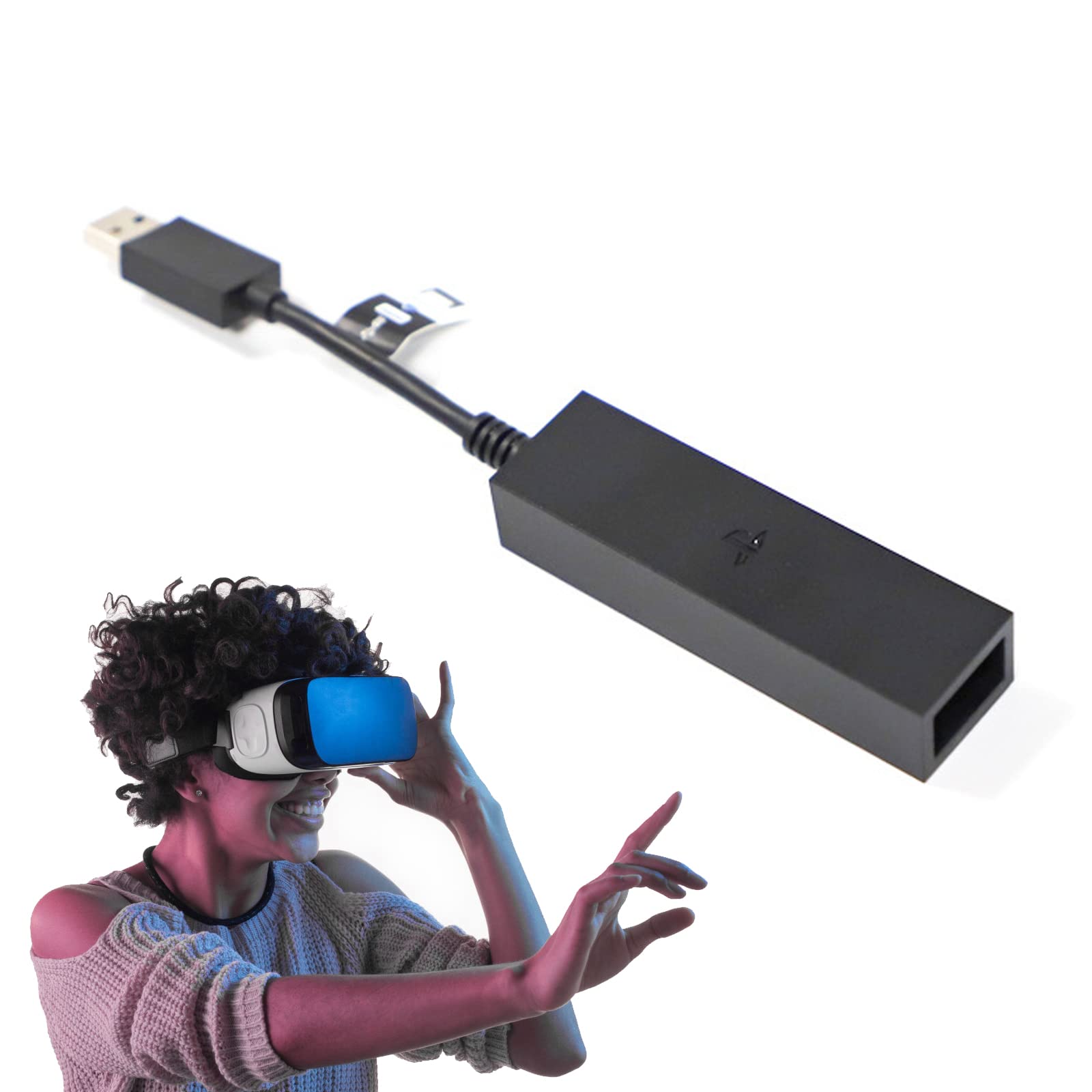 PS5 Camera Adapter for PS VR - Mini Converter Cable to Play PS VR Games on PS5 | Compatible with PlayStation 5 VR Headset | Perfect for Immersive Gaming & Virtual Reality Experiences