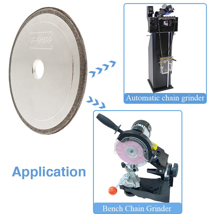 5-3/4 Inch Diamond Chainsaw Wheels for 1/4