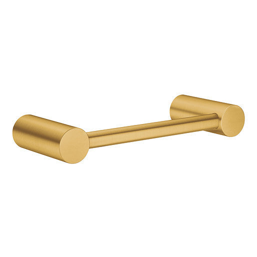 Moen Align 8-Inch Mini Towel Bar in Brushed Gold - YB0486BG - Perfect for Bathroom, Kitchen, and Laundry Room Organization
