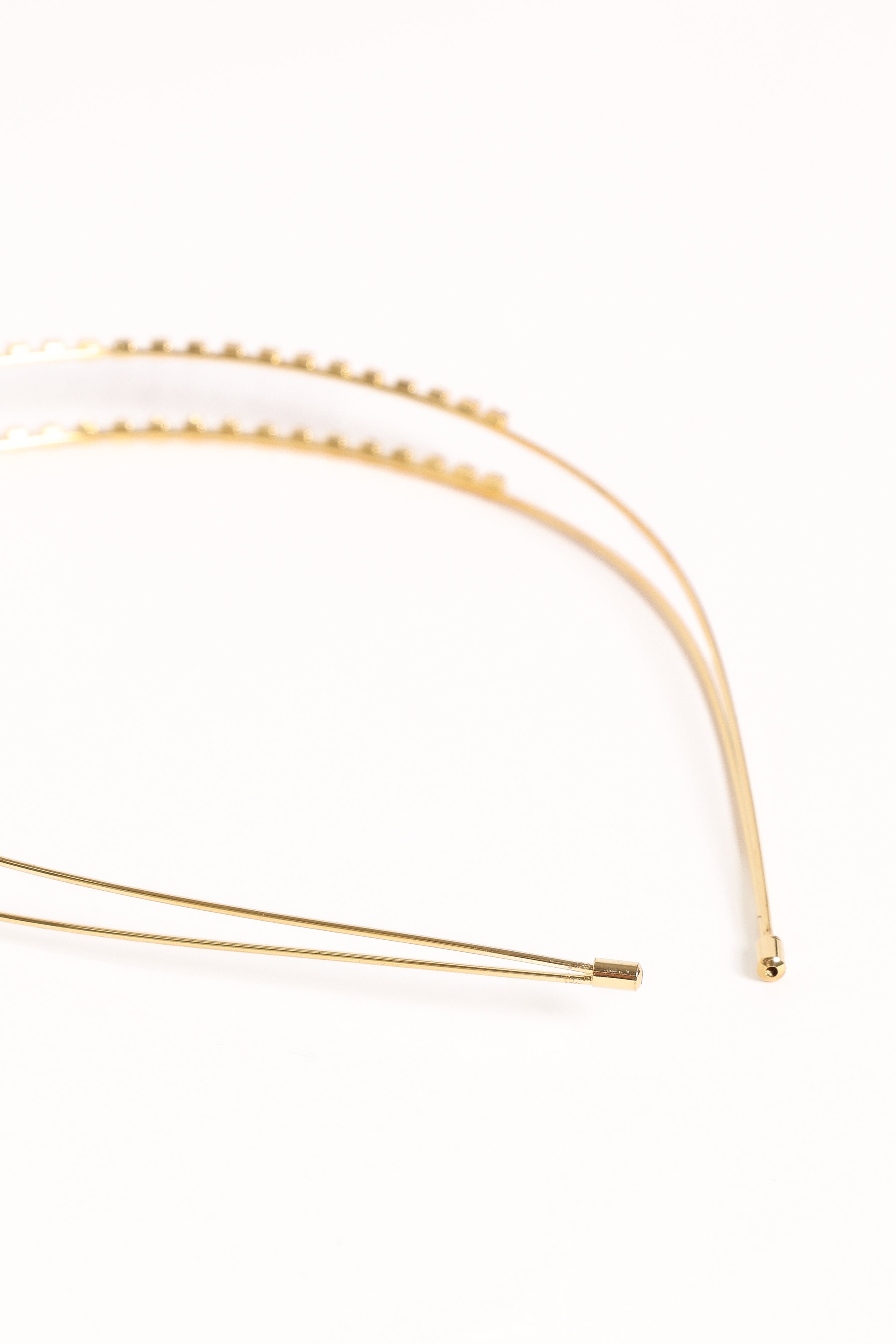 Ellah Headband for Women - Gold Hair Accessories for Running, Yoga & Workouts - Fashionable & Comfortable Head Wrap