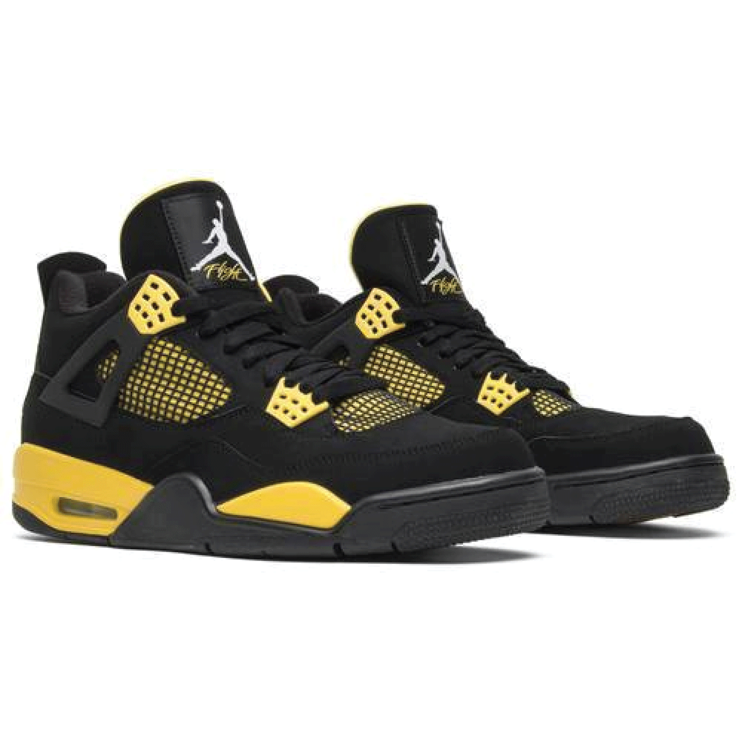 Air Jordan 4 Retro Yellow Thunder Men's Basketball Shoes - Limited Edition Sneakers for Streetwear & Casual Fashion | Perfect for Basketball, Gym & Everyday Wear
