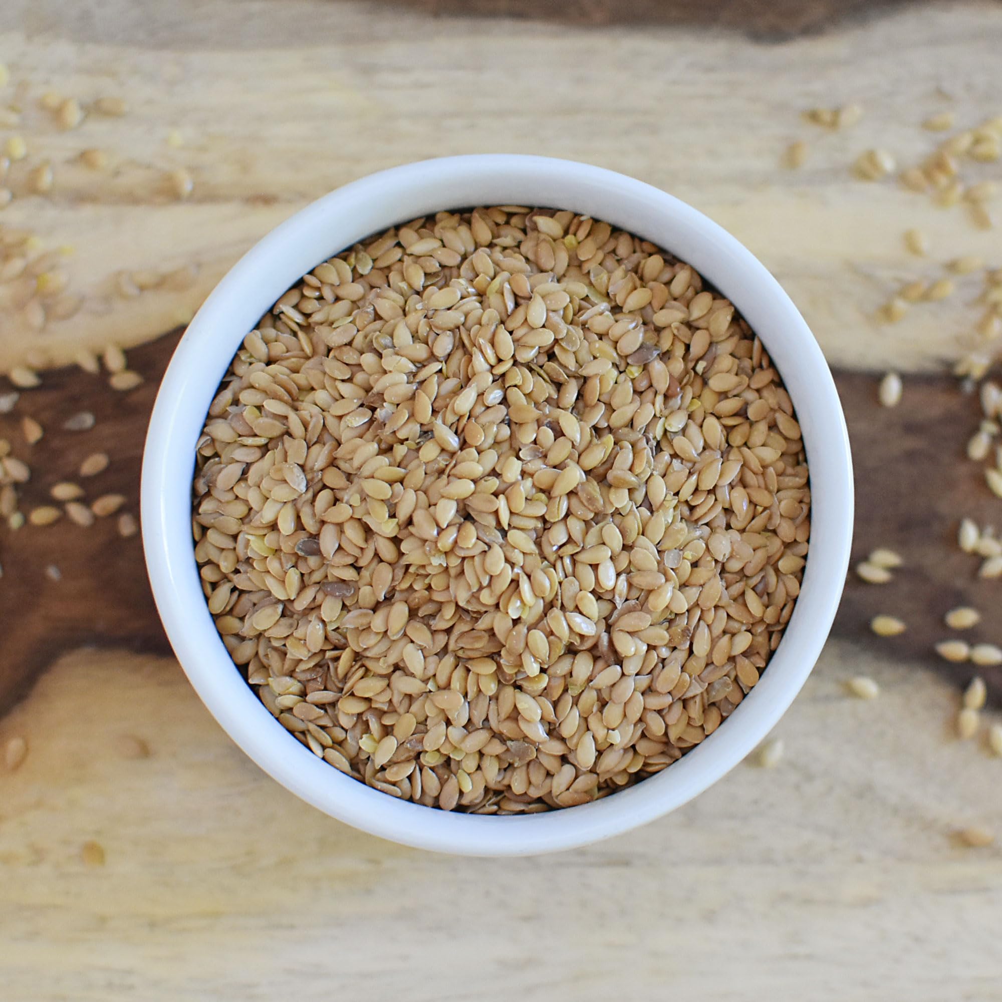 Anthony's Organic Whole Golden Flaxseeds, 1.5 lb - Gluten Free, Non-GMO, Vegan - Perfect for Smoothies, Baking, and Healthy Snacks
