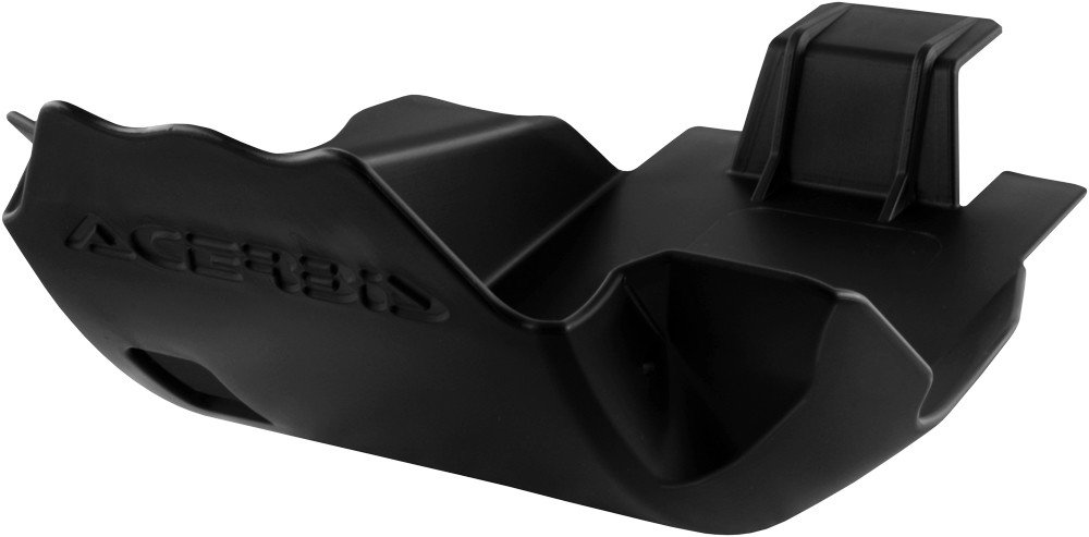 Acerbis 2125690001 Black Skid Plate - Heavy-Duty Motorcycle & ATV Protection for Off-Road Riding & Trail Adventures