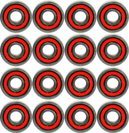 BSB Swiss 7mm Precision Bearings - 16 Pack Set for Skateboards, Roller Skates & DIY Projects