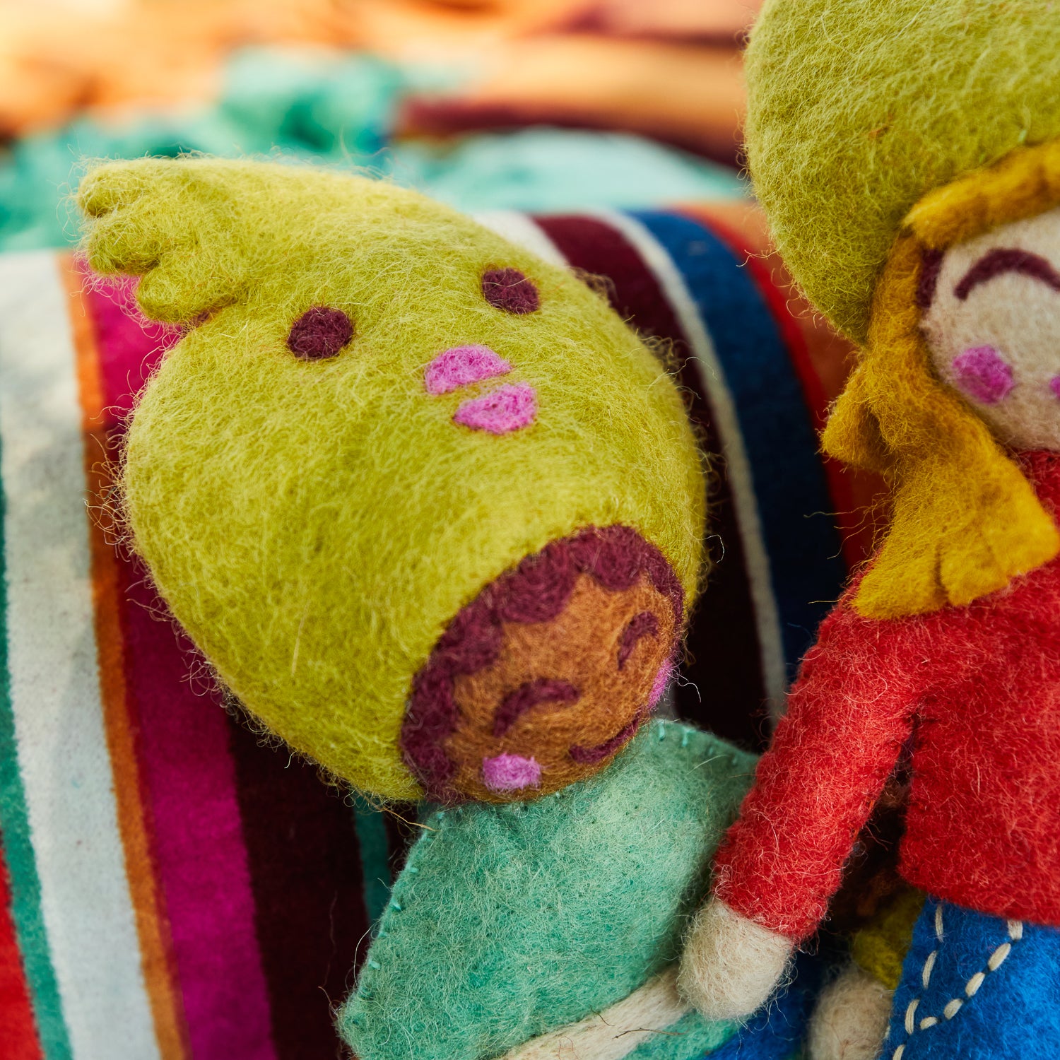 Bernard Felt Doll - Handmade Soft Plush Toy for Kids & Collectors | Perfect for Nursery Decor, Birthday Gifts & Cuddling