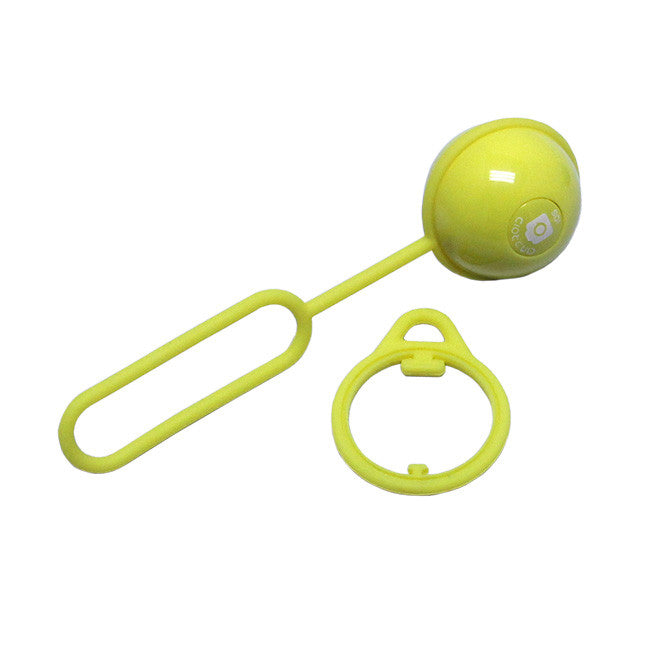 Bluetooth Selfie Remote Shutter for iPhone & Android - Magic Ball Self Timer for Group Photos, Travel & Vlogging