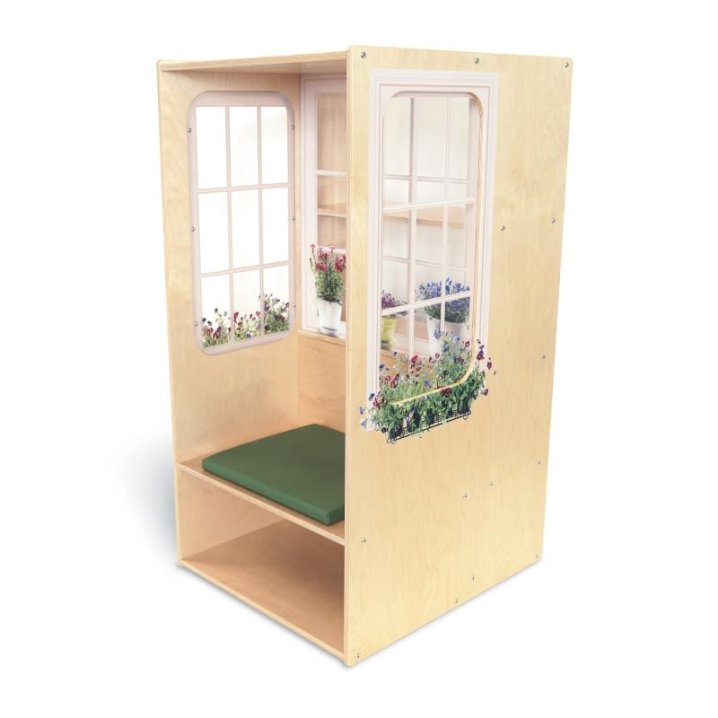 Nature View Window Seat - Comfortable Cushioned Bench for Reading & Relaxing by the Window - Perfect for Cats, Small Pets & Cozy Home Decor