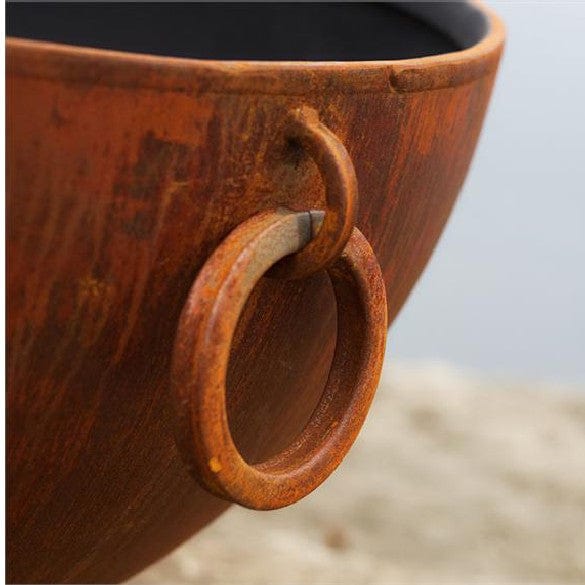 Premium Nepal Wood Burning Fire Pit for Outdoor Gatherings - Perfect for Backyard, Camping, and Patio Use