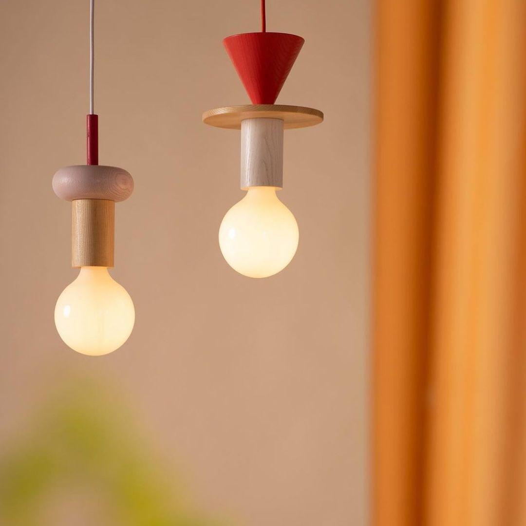 Modern Geometric Building Blocks Pendant Lamp - Stylish DIY Hanging Light for Living Room, Bedroom & Dining Room Decor