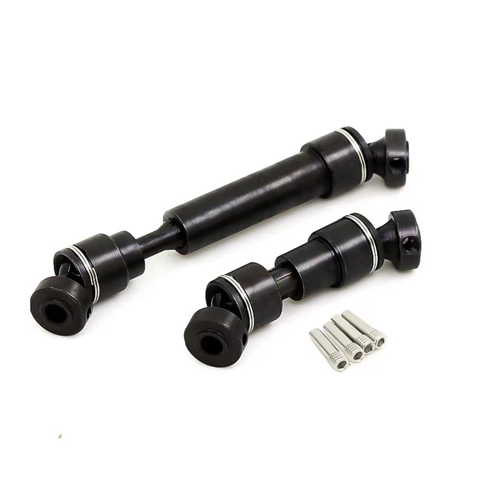 High-Quality Steel Drive Shaft Set for TRAXXAS 1/16 E-REVO & Summit RC Cars - Durable Replacement Parts - Perfect for Off-Road Bashing, Racing & RC Car Maintenance