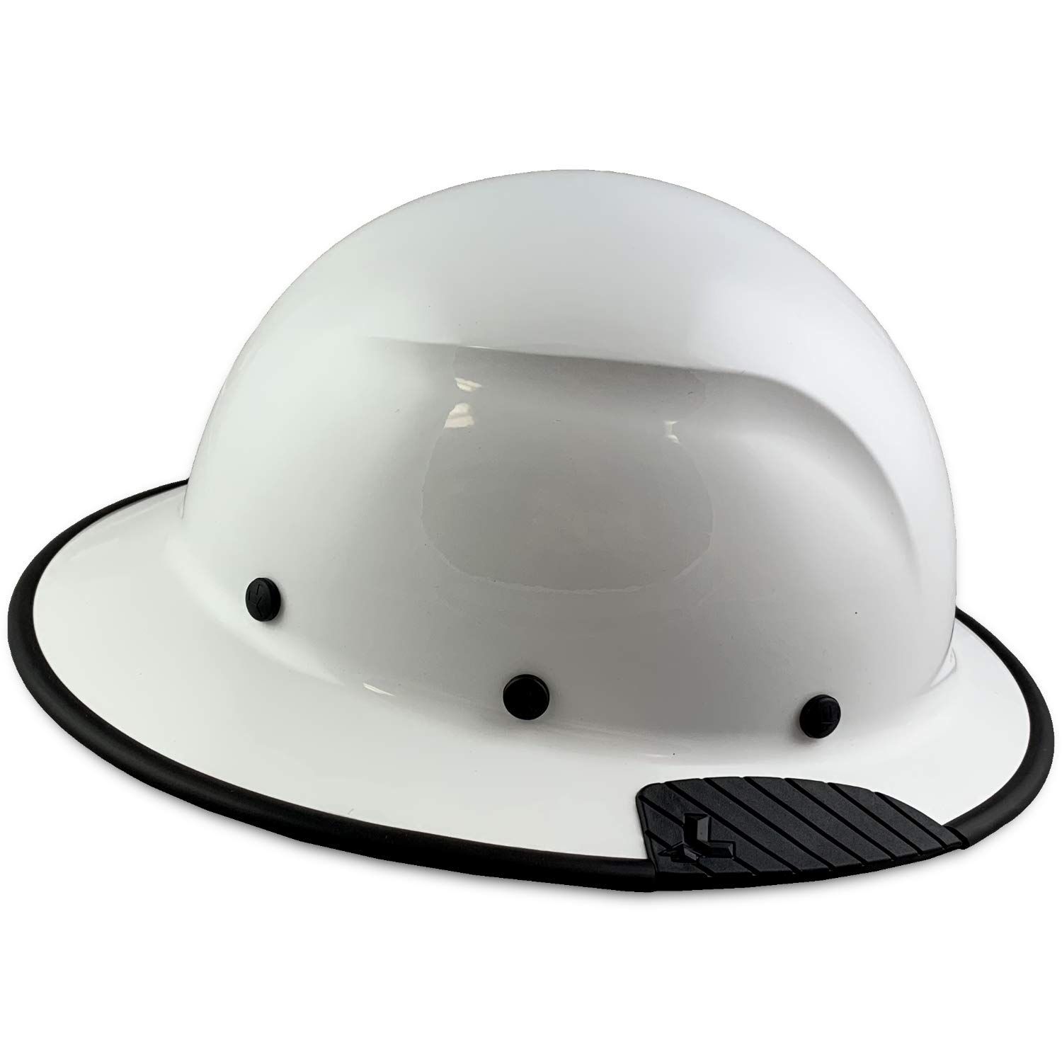 Premium Fiberglass Composite Hard Hat with Full Brim & Convenient Tote Bag - OSHA Approved Safety Helmet for Construction, Mining & Industrial Work