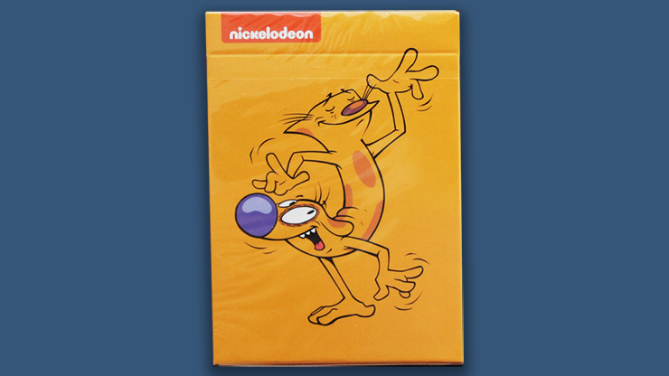 Cat Dog Playing Cards