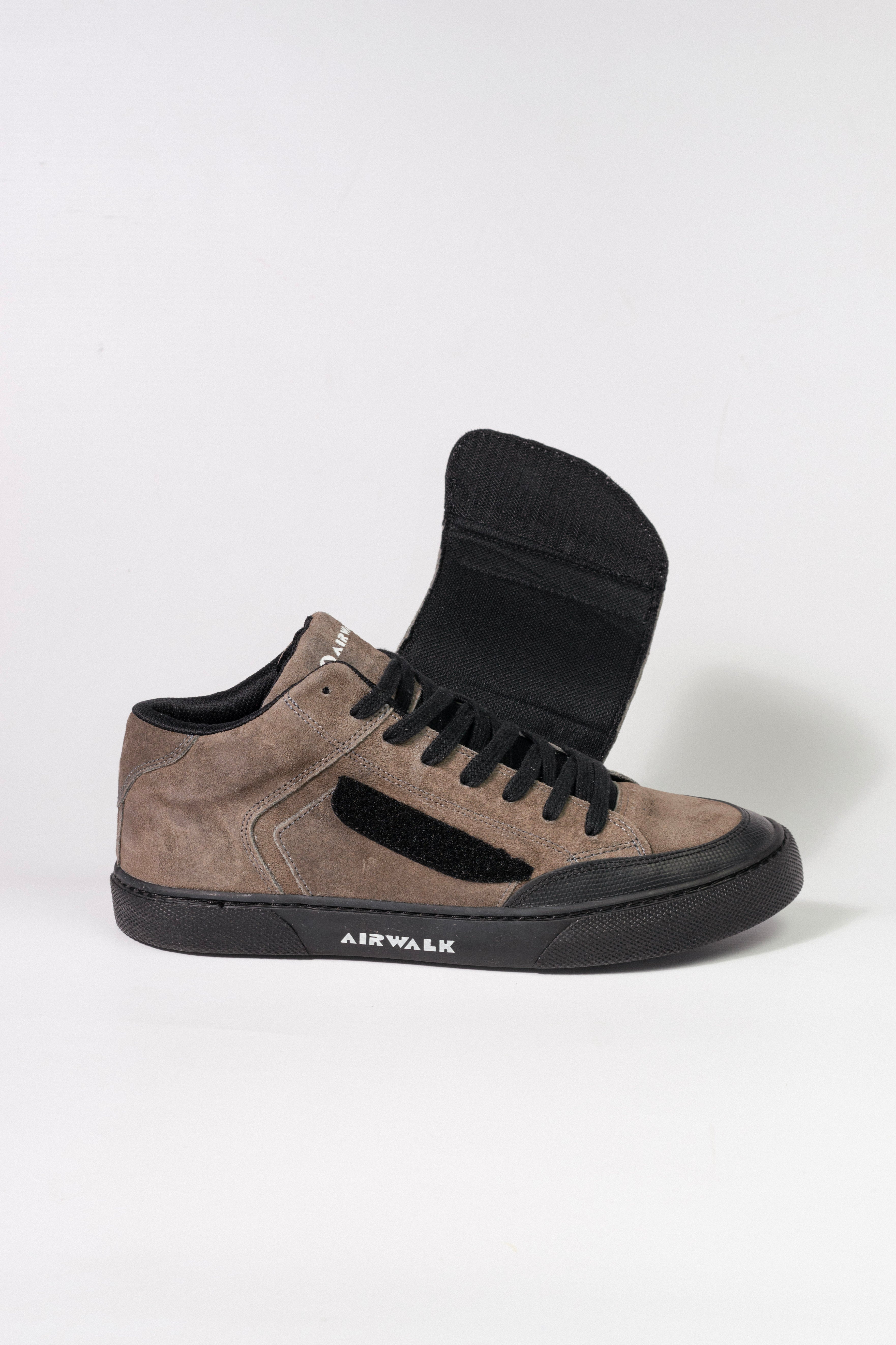 Air Walk Unisex Sneakers in Stone Gray - Comfortable Casual Shoes for Walking, Running & Everyday Wear