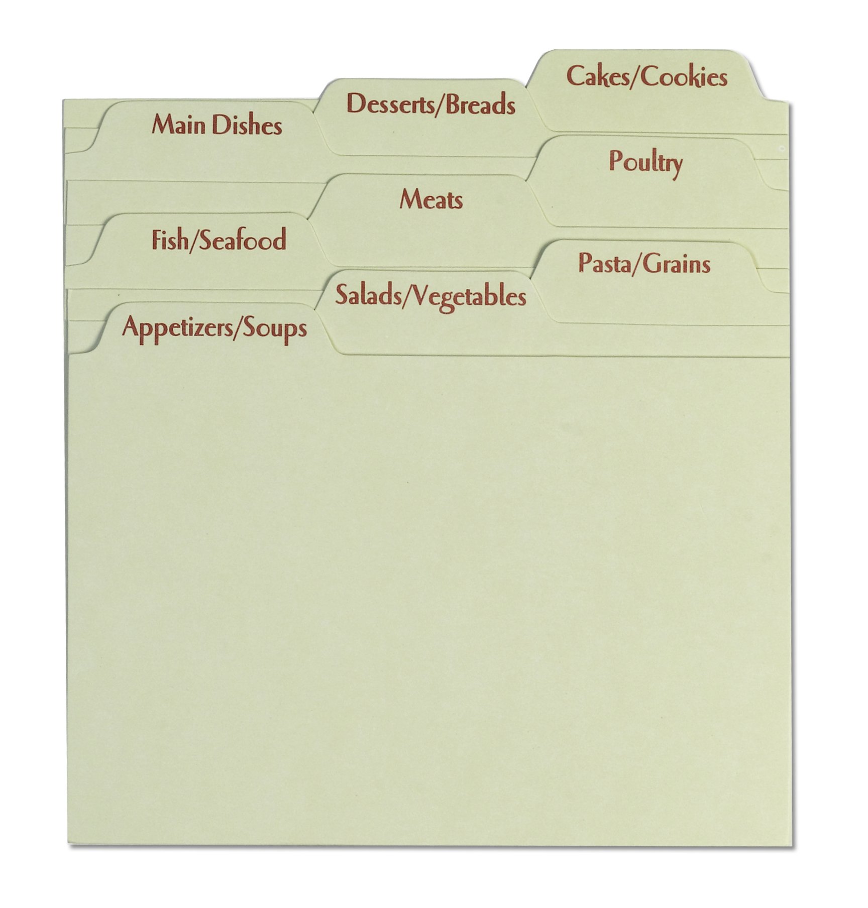 Meadowsweet Kitchens Bamboo Recipe Card Box - Organize & Store Recipe Cards - Perfect for Home Chefs & Cooking Enthusiasts